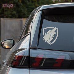 Fearless Wolf Badge for Vehicle Owners