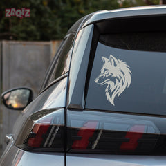 Wolf Head Emblem for Bold Drivers