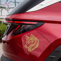 Howling Wolf Decal for Adventure Lovers