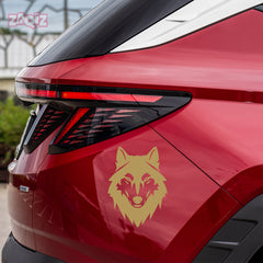 High-Quality Wolf Badge for Cars