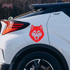 Wild Wolf Car Decal for Free Spirits