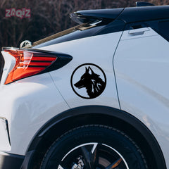 Wolf Trail Emblem for Nature Lovers