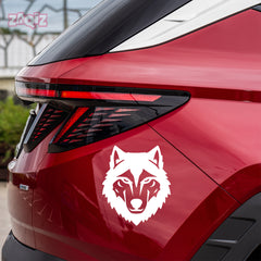 Wild Wolf Car Decal for Free Spirits