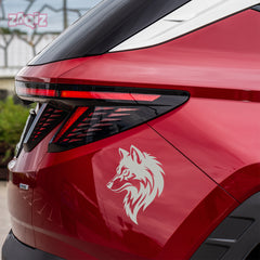 Wolf Head Emblem for Bold Drivers