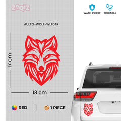 Majestic Wolf Design for Car Windows