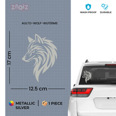 Stylish Wolf Badge for SUVs
