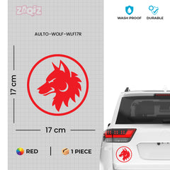 Mystical Wolf Design for Car Windows