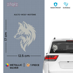 Wolf Head Emblem for Bold Drivers