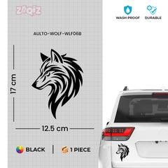 Stylish Wolf Badge for SUVs