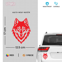 Wild Wolf Adventure Sticker for Off-Roaders