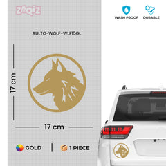 Wolf Trail Emblem for Nature Lovers