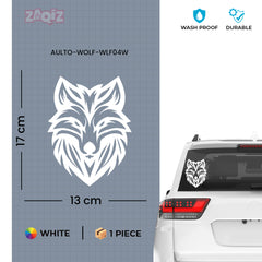 Majestic Wolf Design for Car Windows