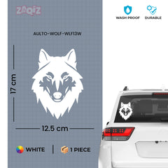 High-Quality Wolf Badge for Cars