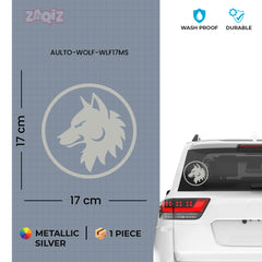 Mystical Wolf Design for Car Windows