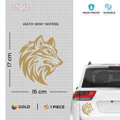 Proud Wolf Spirit Sticker for Vehicles