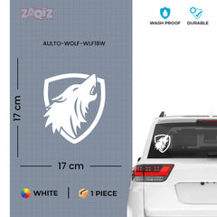 Fearless Wolf Badge for Vehicle Owners