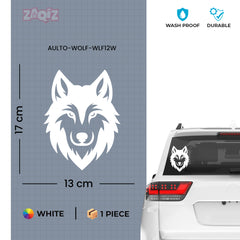 Alpha Wolf Decal for Road Safety