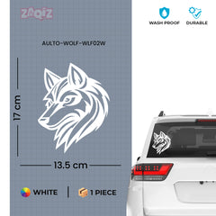 Howling Wolf Decal for Adventure Lovers