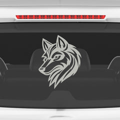 Howling Wolf Decal for Adventure Lovers