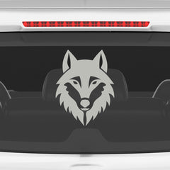 Fierce Wolf Design Sticker for Vehicles