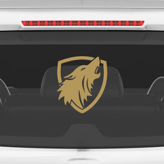 Fearless Wolf Badge for Vehicle Owners