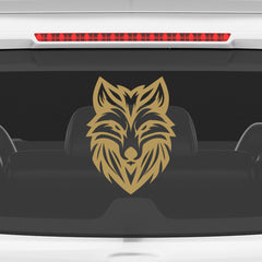 Majestic Wolf Design for Car Windows