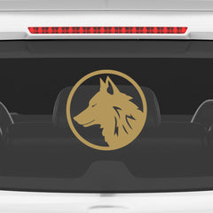 Wolf Trail Emblem for Nature Lovers