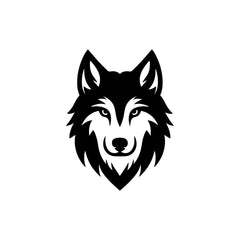Alpha Wolf Decal for Road Safety