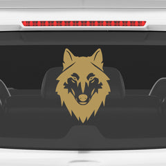 High-Quality Wolf Badge for Cars