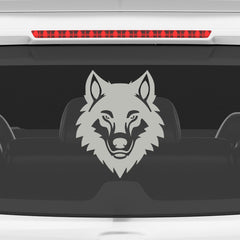 Wild Spirit Wolf Sticker for Adventure Seekers