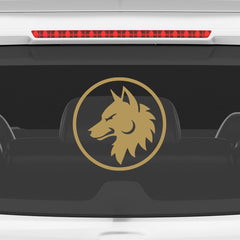 Mystical Wolf Design for Car Windows