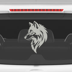 Wolf Head Emblem for Bold Drivers