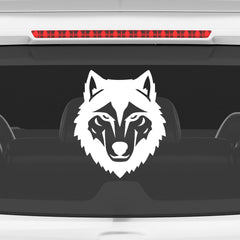 Wild Wolf Car Decal for Free Spirits
