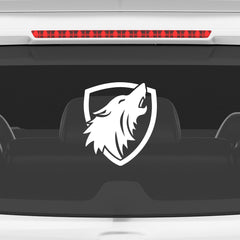Fearless Wolf Badge for Vehicle Owners