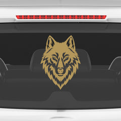 Wild Wolf Adventure Sticker for Off-Roaders