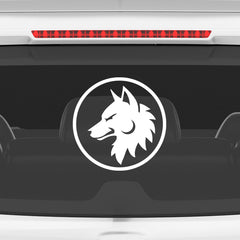 Mystical Wolf Design for Car Windows