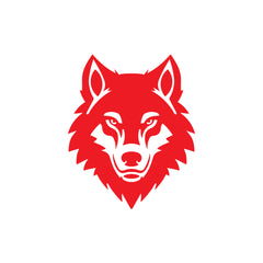 Wild Spirit Wolf Sticker for Adventure Seekers