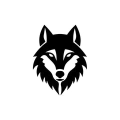 Fierce Wolf Design Sticker for Vehicles