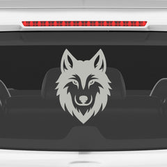 Alpha Wolf Decal for Road Safety