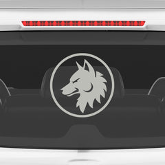 Mystical Wolf Design for Car Windows