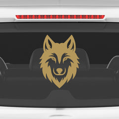 Alpha Wolf Decal for Road Safety