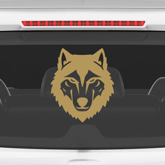 Wild Wolf Car Decal for Free Spirits