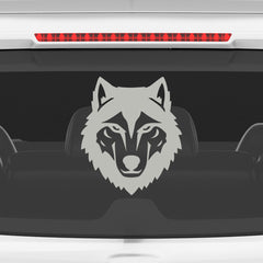 Wild Wolf Car Decal for Free Spirits