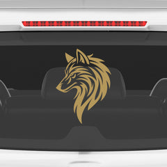 Stylish Wolf Badge for SUVs