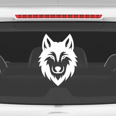 Alpha Wolf Decal for Road Safety