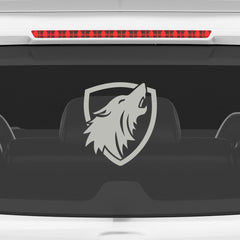 Fearless Wolf Badge for Vehicle Owners
