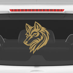 Howling Wolf Decal for Adventure Lovers